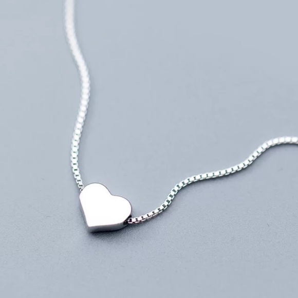 Jewelry - NEW “18”HEART PENDANT 925 STERLING SILVER NECKLACE, NICE NECKLACE, CUTE NECKLACE